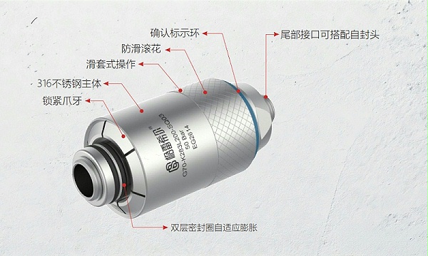 格雷希尔快速密封接头在制冷压缩机扩口管高压气密性测试中的应用